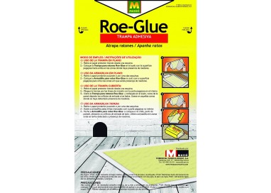 Massó Roe-Glue Trampa Adhesiva Ratones Contiene 3 Unidades