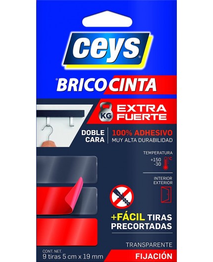 PATTEX NO MÁS CLAVOS TIRAS PRECORTADAS