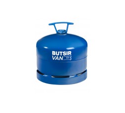 BUTSIR Bombona Gas VAN 2kg - Ideal para Camping Caravana