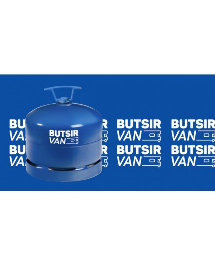 BUTSIR Bombona Gas VAN 2kg - Ideal para Camping Caravana