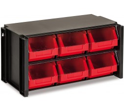 TAYG Estante Apilable con 6 Cajones - Práctico y Compacto