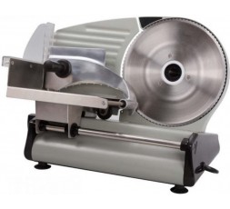 Cortafiambres eléctrico GARHE de 180W en acero inoxidable – Precisión y potencia