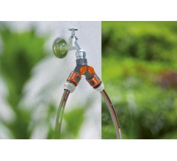 GARDENA Distribuidor Doble Para Grifos 33,3 mm – 940-26 2