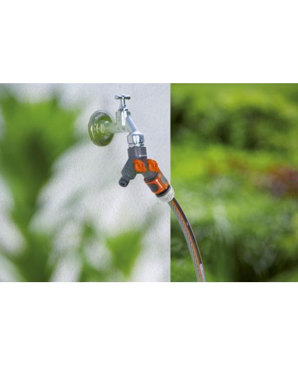 GARDENA Distribuidor Doble Para Grifos 33,3 mm – 940-26