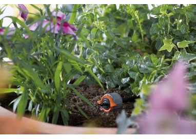 GARDENA - GOTERO FINAL AUTOCOMPENSANTE CON REGULADOR CAUDAL - 8316-29