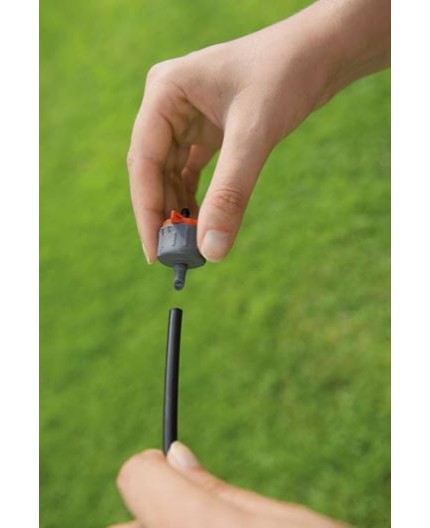 GARDENA - GOTERO FINAL AUTOCOMPENSANTE CON REGULADOR CAUDAL - 8316-29