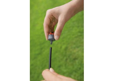 GARDENA - GOTERO FINAL AUTOCOMPENSANTE CON REGULADOR CAUDAL - 8316-29