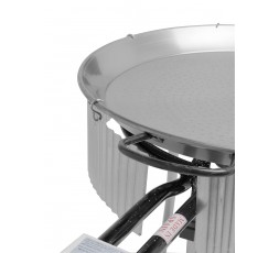 Detalle de las láminas de acero galvanizado del paravientos. 2