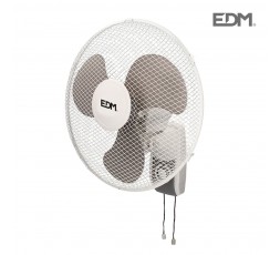 Ventilador de pared. blanco. potencia: 45w aspas: ø40cm ø43cm edm
