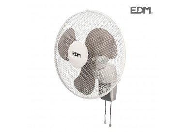 Ventilador de pared. blanco. potencia: 45w aspas: ø40cm ø43cm edm