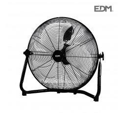 Ventilador industrial de suelo negro potencia: 110w aspas: ø45x54cm edm