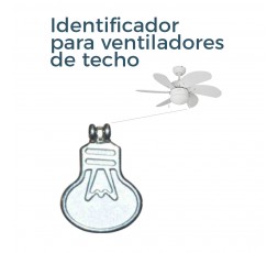 Tirador de interruptor para ventilador de techo edm