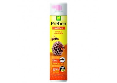 MASSO Preben Insecticida Avisperos 750 ml | Eliminación Rápida Avispas
