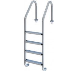ESCALERA PISCINA INOX. 4 PELDAÑOS