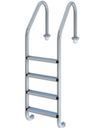 Escalera Piscina Acero Inoxidable 4 Peldaños |  Ferretería Torres