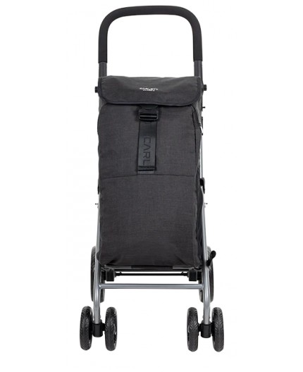 carlett-carro-de-compra-de-aluminio-classic-duo-4-ruedas-negro-volcano