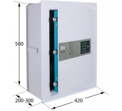 Comprar Caja Fuerte BTV Jade WE-56 de Empotrar | Ferretería Torres 2