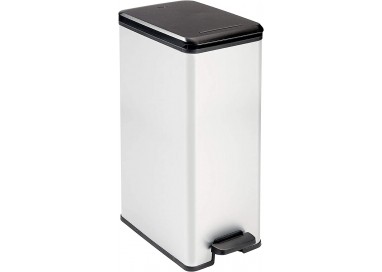 curver-cubo-de-basura-deco-slim-gris-40-l
