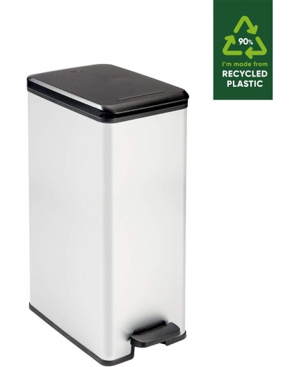 curver-cubo-de-basura-deco-slim-gris-40-l