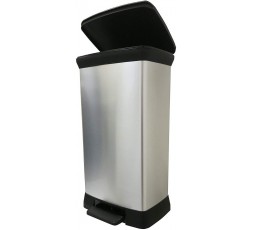 curver-cubo-de-basura-deco-slim-gris-50-l