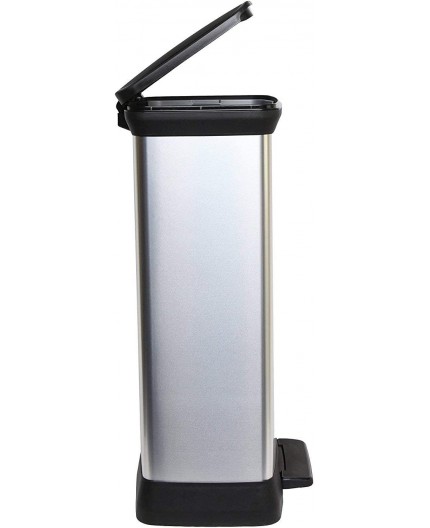 curver-cubo-de-basura-deco-slim-gris-50-l