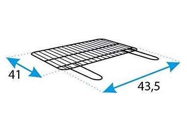IMEX EL ZORRO - BARBACOA CON PARRILLA DE HIERRO 71403 - 91 x 37 x 44 CM