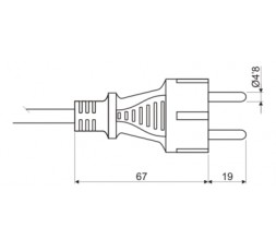 electro-dh-conexion-para-plancha-3-x-075-mm-2-mts 2
