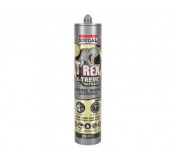 SOUDAL T-Rex Adhesivo Sellador X-Treme Express Blanco 280 ML