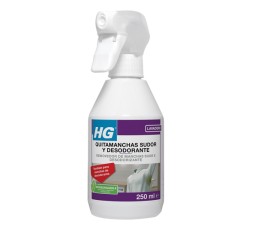 HG Eliminador de Manchas de Sudor y Desodorante 250 ML