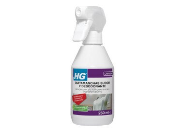 HG Eliminador de Manchas de Sudor y Desodorante 250 ML