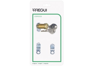 Juego de cerradura ARREGUI CER1003 para buzón de madera con llaves.
