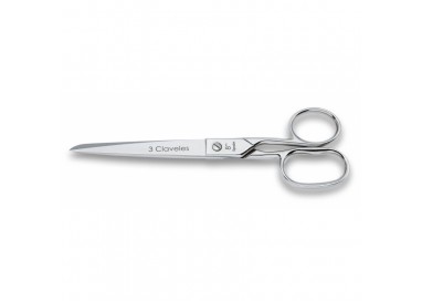 3 CLAVELES Tijera Modista 8" Varios Usos – 00035