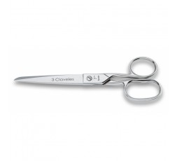 3 CLAVELES Tijera Modista 7" Varios Usos – 00033