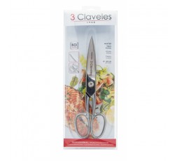 3 CLAVELES Tijera Cocina Master 8" – 00410 2