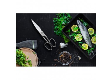 3 CLAVELES Tijera Cocina Master 8" – 00410