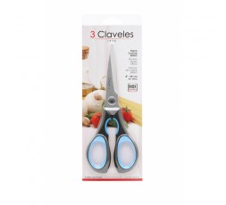 3 CLAVELES Tijera Cocina Ergo 8" – 00442 2