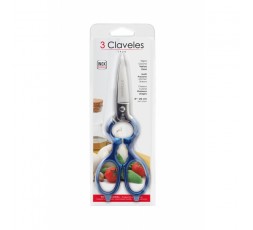 3-claveles-tijera-de-cocina-varios-usos-acero-inoxidable-8-20-cm-00401 2