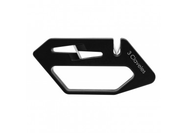 3 CLAVELES - Afilador Cuchillos y Tijeras 15 cm | ¡Corte Preciso y Eficiente!