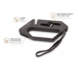 3 CLAVELES - Afilador Cuchillos y Tijeras 15 cm | ¡Corte Preciso y Eficiente! 2