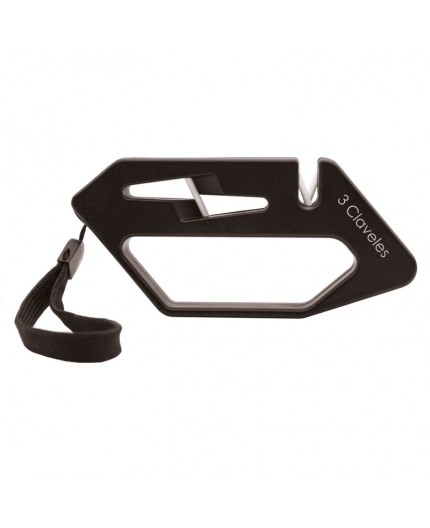 3 CLAVELES - Afilador Cuchillos y Tijeras 15 cm | ¡Corte Preciso y Eficiente!
