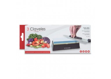 Consigue un Afilado Preciso! Piedra de Afilar 3 Claveles con 2 Guías