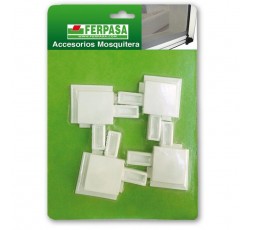 Ferpasa 81215 | Juego Escuadra Mosquitera Deslizante Perfil Ancho