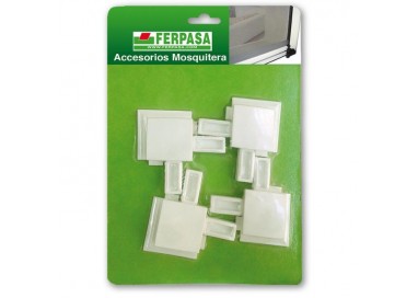 Ferpasa 81215 | Juego Escuadra Mosquitera Deslizante Perfil Ancho