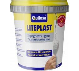QUILOSA LITEPLAST Pasta Reparadora Para Grietas Blanca 750ml