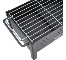 Barbacoa de sobremesa de hierro Imex El Zorro 71431 con parrilla zincada para carbón. 2