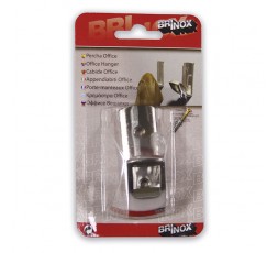 brinox-percha-office-individual-cromo-satinado-b72210f 2