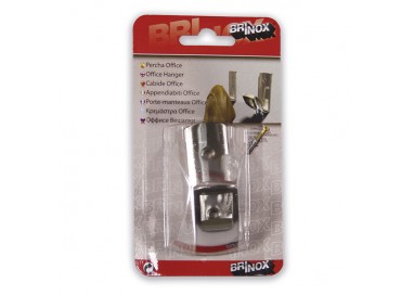brinox-percha-office-individual-cromo-satinado-b72210f