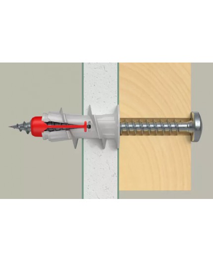 Tacos Fischer Duoblade: Fijación Rápida y Segura en Placas de Yeso