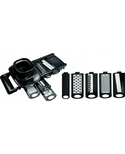 IBILI - Mandolina, Acero Inoxidable, Negro, 30