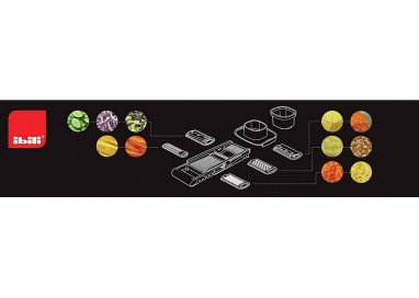 IBILI - Mandolina, Acero Inoxidable, Negro, 30